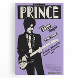 Prince 1981 Rockford Metro Centre Concert Poster - Zapp & The Time