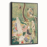 Expressionism Wall Art: Two Madonnas - Vibrant Expressionism Painting