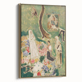 Expressionism Wall Art: Two Madonnas - Vibrant Expressionism Painting