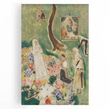 Expressionism Wall Art: Two Madonnas - Vibrant Expressionism Painting