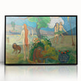 Gauguin Paradise Lost - Colorful Impressionist Wall Art Print