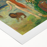 Gauguin Paradise Lost - Colorful Impressionist Wall Art Print