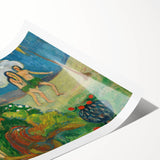 Gauguin Paradise Lost - Colorful Impressionist Wall Art Print