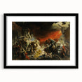 Romanticism Art: Last Day of Pompeii by Briullov - Dramatic Masterpiece