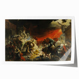 Romanticism Art: Last Day of Pompeii by Briullov - Dramatic Masterpiece