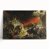 Romanticism Art: Last Day of Pompeii by Briullov - Dramatic Masterpiece