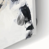 Framed Dining Room Prints – Bold Abstract Black & White Canvas