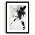 Framed Dining Room Prints – Bold Abstract Black & White Canvas