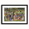 Prendergast Park Scene - Colorful Impressionist Wall Art Print