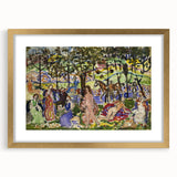 Prendergast Park Scene - Colorful Impressionist Wall Art Print