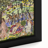 Prendergast Park Scene - Colorful Impressionist Wall Art Print