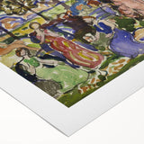 Prendergast Park Scene - Colorful Impressionist Wall Art Print