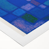 Modern Wall Art - A Little Room in Venice by Paul Klee - Blue Abstract Decor