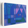 Modern Wall Art - A Little Room in Venice by Paul Klee - Blue Abstract Decor