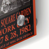 Queen 1982 Madison Square Garden Concert Poster - Flash