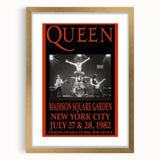 Queen 1982 Madison Square Garden Concert Poster - Flash