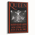 Queen 1982 Madison Square Garden Concert Poster - Flash