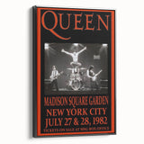 Queen 1982 Madison Square Garden Concert Poster - Flash