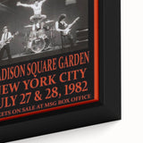 Queen 1982 Madison Square Garden Concert Poster - Flash
