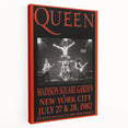 Queen 1982 Madison Square Garden Concert Poster - Flash