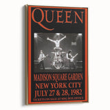 Queen 1982 Madison Square Garden Concert Poster - Flash