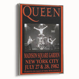 Queen 1982 Madison Square Garden Concert Poster - Flash