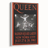 Queen 1982 Madison Square Garden Concert Poster - Flash