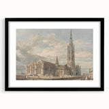 North-East View of Grantham Church - Romanticism Canvas Print
