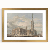 North-East View of Grantham Church - Romanticism Canvas Print