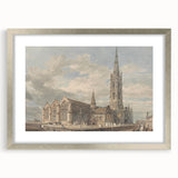 North-East View of Grantham Church - Romanticism Canvas Print