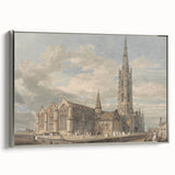 North-East View of Grantham Church - Romanticism Canvas Print