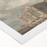 North-East View of Grantham Church - Romanticism Canvas Print