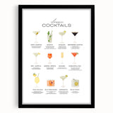 Extra large abstract art print featuring vibrant, colorful brushstrokes on a textured canvas, framed in black.