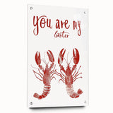 Large abstract wall art on acrylic glass featuring vibrant, colorful brush strokes, ideal for dining room decor.