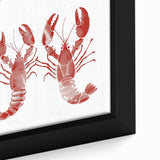 Extra large black wall art featuring colorful, textured food-inspired motifs on a framed canvas.