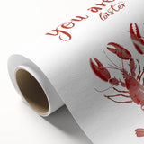 Art deco poster featuring colorful geometric shapes on rolled canvas, ideal for nursery wall art.