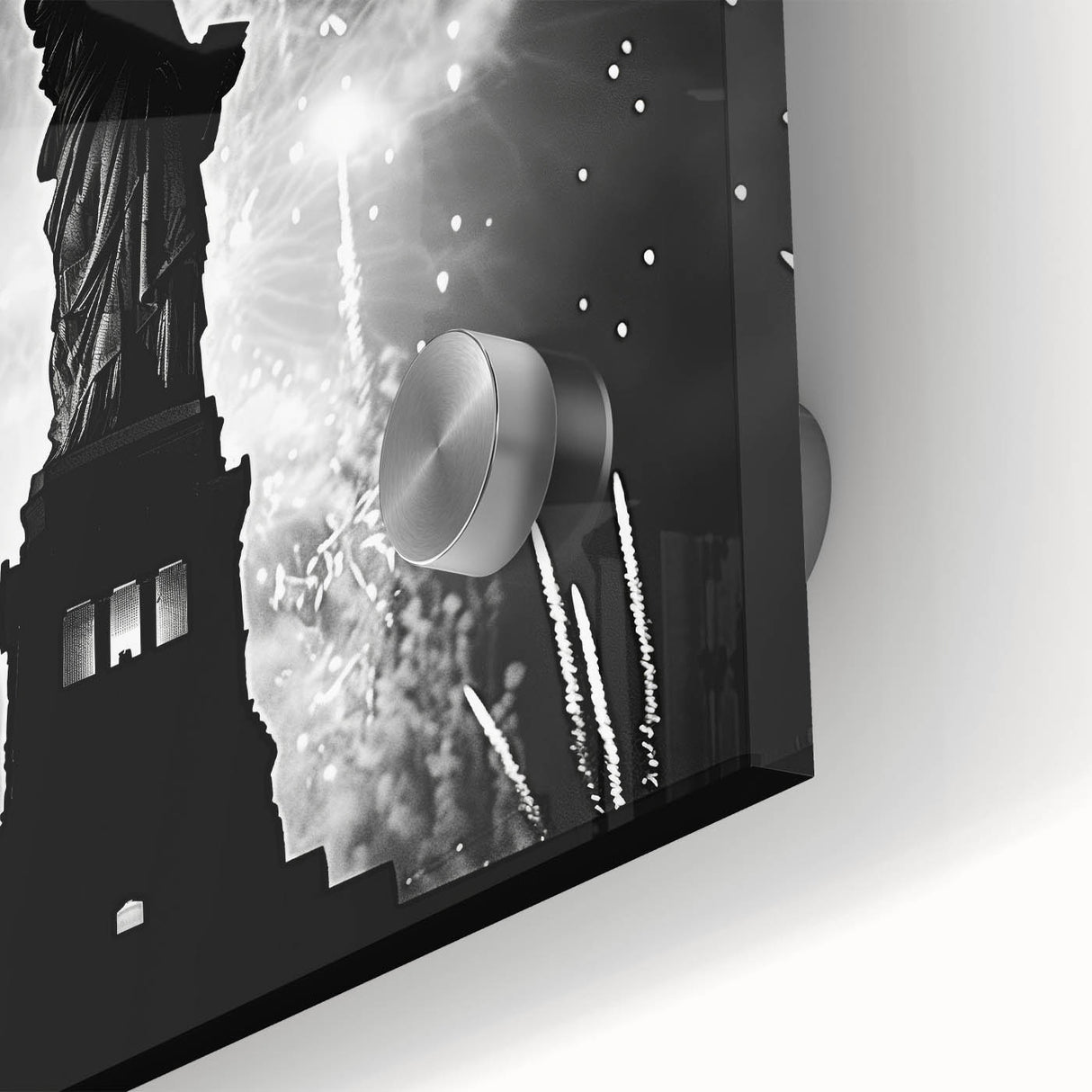 Statue of Liberty Fireworks - 4th of July Wall Art Photography