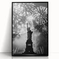 Statue of Liberty Fireworks - 4th of July Wall Art Photography