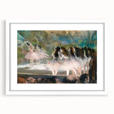 Impressionist Ballet Wall Art - Degas Paris Opera Dancers, Framed Print