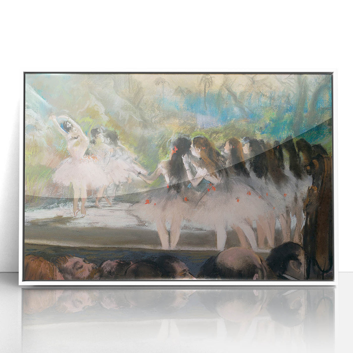 Impressionist Ballet Wall Art - Degas Paris Opera Dancers, Framed Print