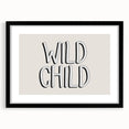 Wild Child Boys Room Wall Art – Kids Wall Art Prints for Playroom