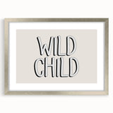 Wild Child Boys Room Wall Art – Kids Wall Art Prints for Playroom
