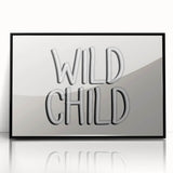 Wild Child Boys Room Wall Art – Kids Wall Art Prints for Playroom