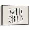 Wild Child Boys Room Wall Art – Kids Wall Art Prints for Playroom