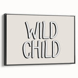 Wild Child Boys Room Wall Art – Kids Wall Art Prints for Playroom