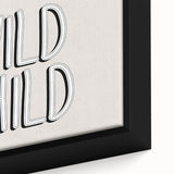 Wild Child Boys Room Wall Art – Kids Wall Art Prints for Playroom