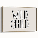 Wild Child Boys Room Wall Art – Kids Wall Art Prints for Playroom