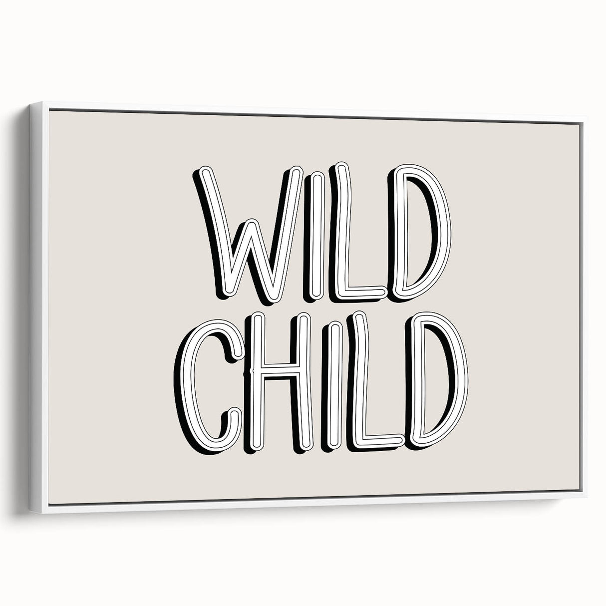 Wild Child Boys Room Wall Art – Kids Wall Art Prints for Playroom