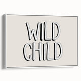 Wild Child Boys Room Wall Art – Kids Wall Art Prints for Playroom