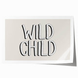 Wild Child Boys Room Wall Art – Kids Wall Art Prints for Playroom